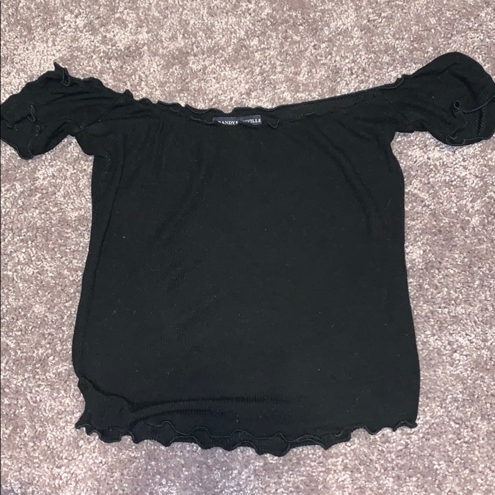 Off the shoulder